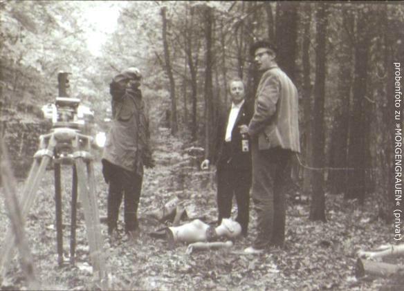 probenfoto zu MORGENGRAUEN mit (v.l.n.r.) g.schmidt, w.strohmeyer, g.h.lbben.