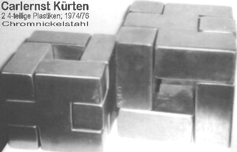 Carlernst Kürten · Zwei 4-teilige Plastiken (1974/76)